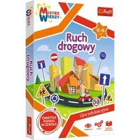 Ilustracja Trefl Ruch Drogowy Mistrz Wiedzy